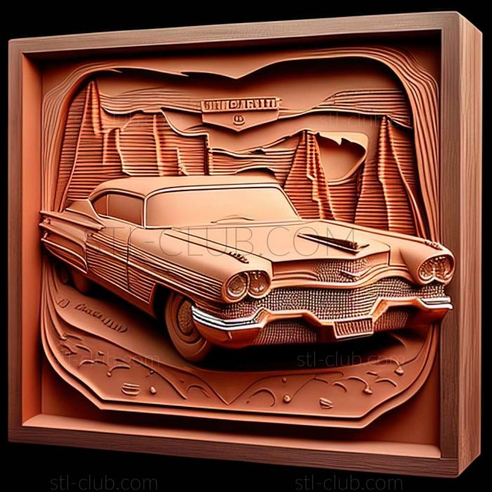 3D мадэль Cadillac Deville 1961 1964 (STL)